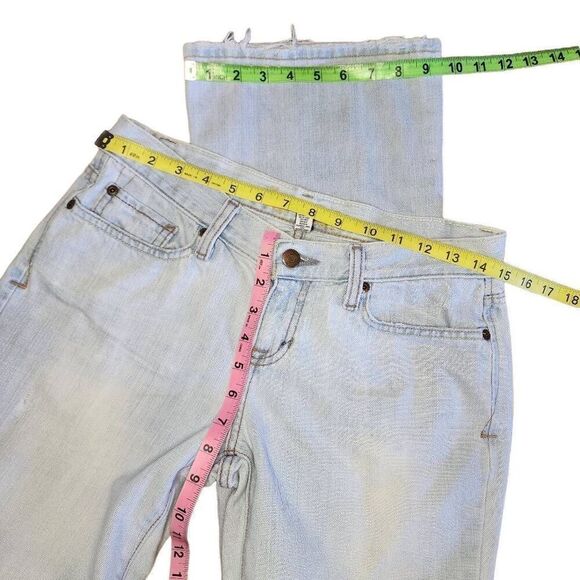 Abercrombie & Fitch Women Jeans, Light Wash "Madison" Bootcut Jeans, Sz 4 Long - Picture 3 of 11